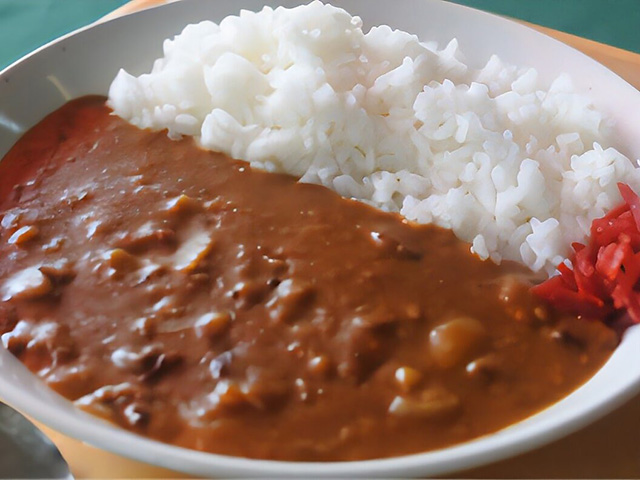 「ミルクビーフカレー」／©淡路島牧場/淡路島牧場（兵庫県南/あわじ市）