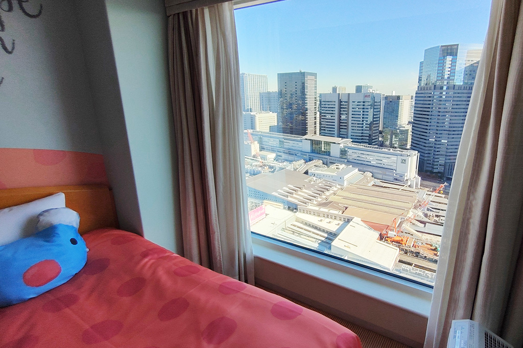 27Fの部屋からの展望/「うっかりペネロペ」×品川プリンスホテル コラボレーションルーム（東京都/港区）