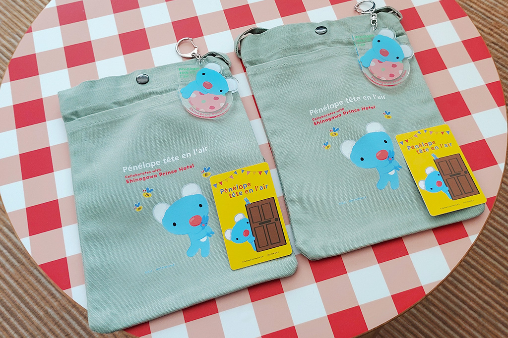 オリジナルグッズ3点セット/「うっかりペネロペ」×品川プリンスホテル コラボレーションルーム（東京都/港区）