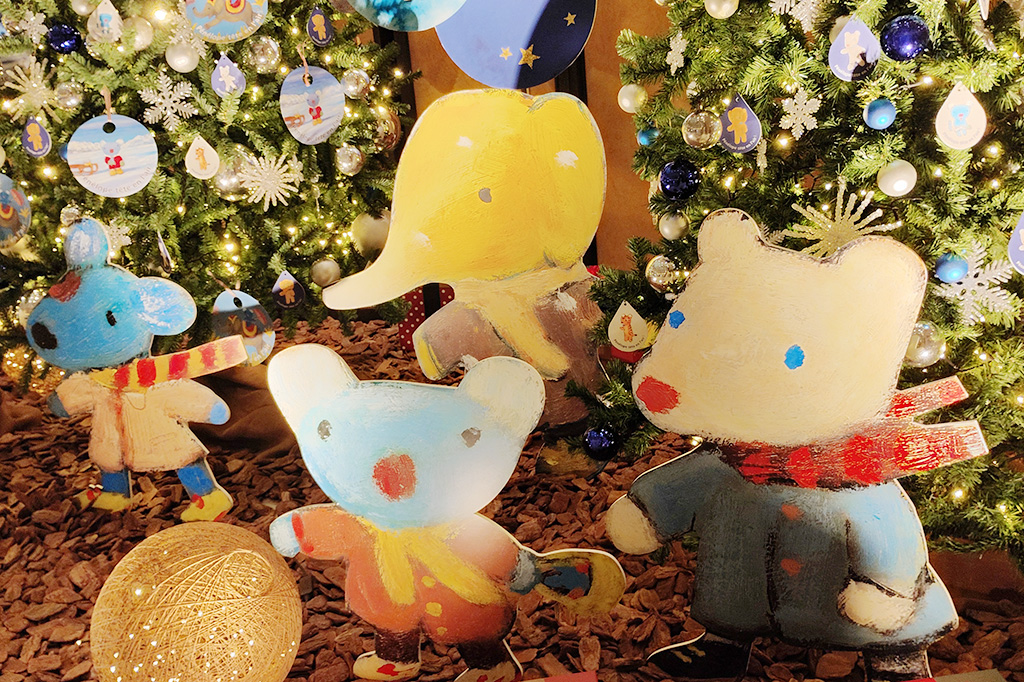 ペネロペとそのお友達のオーナメント/「うっかりペネロペ」×品川プリンスホテル コラボレーションルーム（東京都/港区）