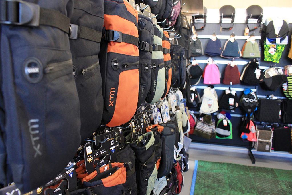 別棟のレンタルコーナー/六甲山スノーパーク（兵庫県/神戸市）