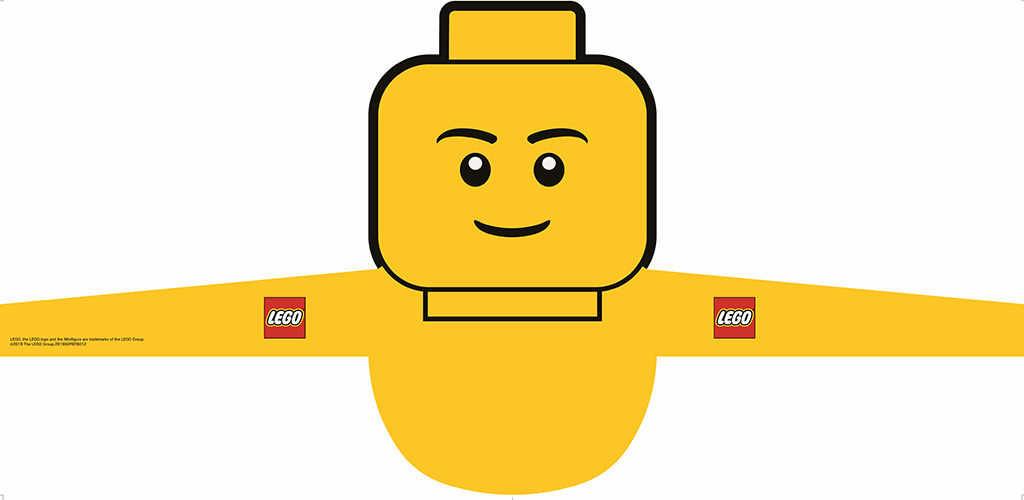 「レゴ®ミニフィギュアサンバイザー」/レゴ®スペース展 in TeNQ(東京都/文京区)