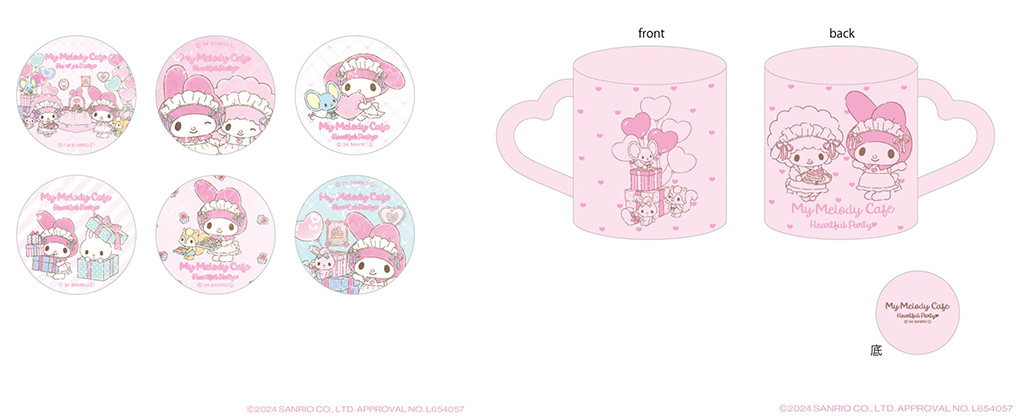 オリジナルグッズ/My Melody Cafe ~Heartful Party~(東京都/渋谷区)