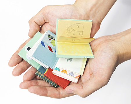 ミニ絵本をつくろう/立体が魅せる 絵本アートの世界ー「組み上げ絵」から「しかけ絵本」までー(神奈川県/横浜市)