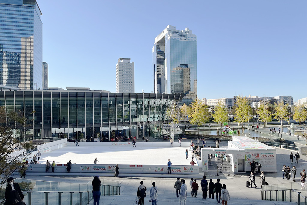 スケートリンク「ウメダ☆アイスリンクつるんつるん」（2024-2025）/グランフロント大阪（大阪府/大阪市）
