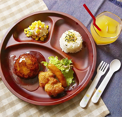 お子様ハンバーグセット│グリル大宮/グランフロント大阪（大阪府/大阪市）