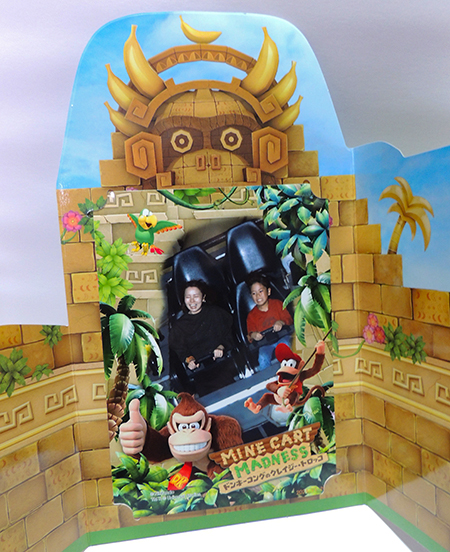 ライドフォト台紙/ユニバーサル・スタジオ・ジャパン「ドンキーコング・カントリー」(大阪府/大阪市)