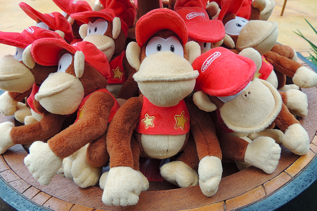 ドンキーコングの親友、ディディーコングのぬいぐるみ/ユニバーサル・スタジオ・ジャパン「ドンキーコング・カントリー」(大阪府/大阪市)