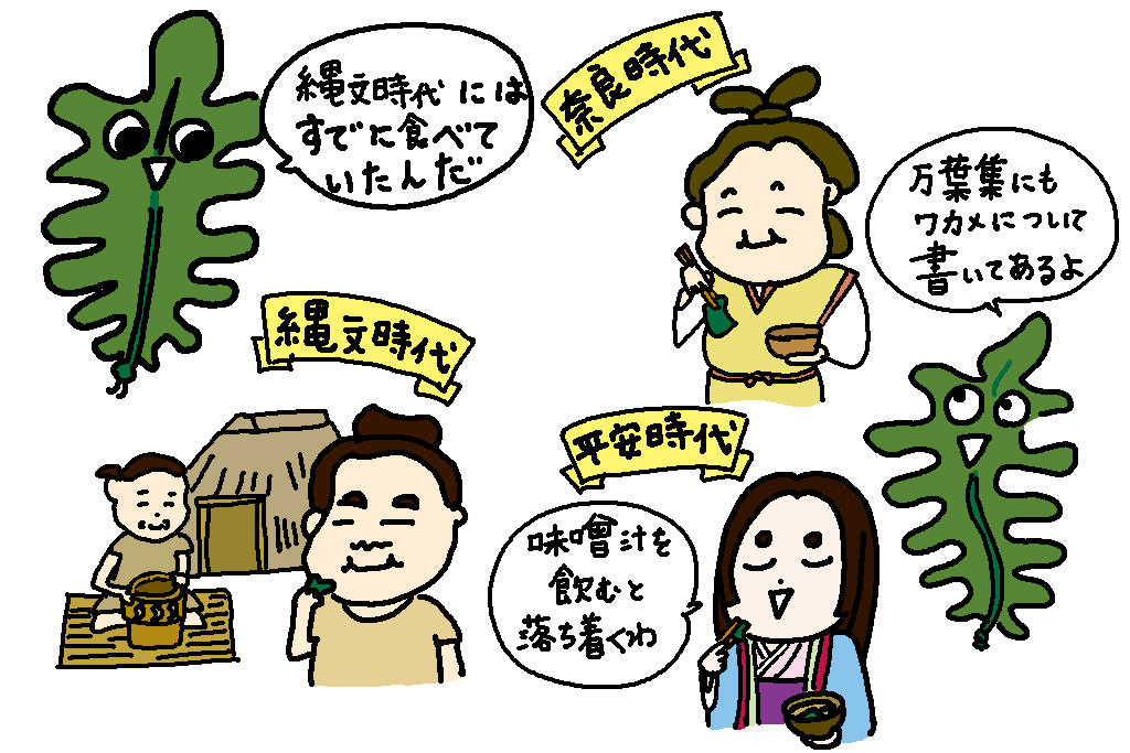 岩手県の特産品「わかめ」の歴史