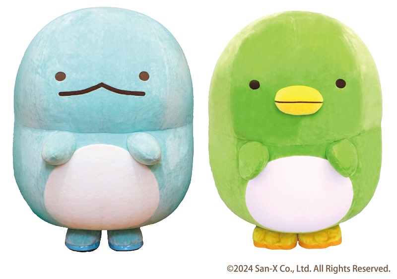 「すみっコぐらし」のキャラクター「とかげ」「ぺんぎん？」/すみっコぐらしあそびスタジオ（北海道・大阪府・愛知県）