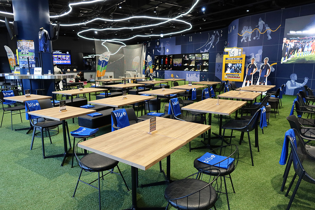 PARKエリア/JFA サッカー文化創造拠点「blue-ing!」（東京都/文京区）