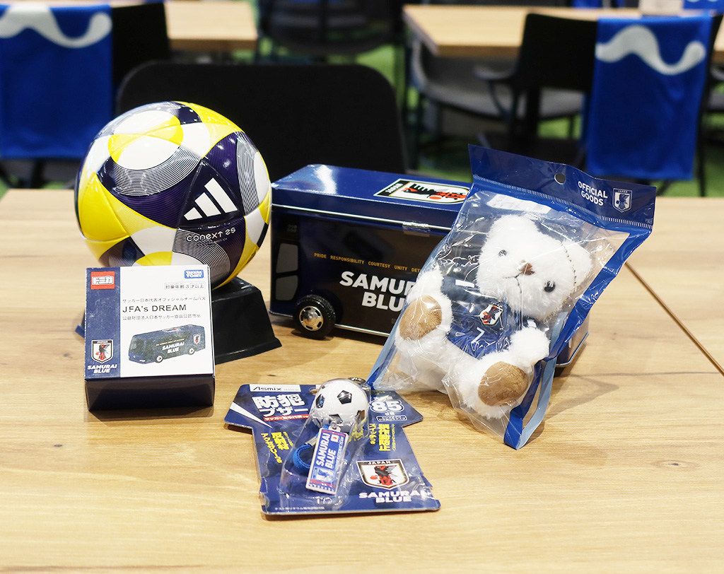 子ども向け商品各種/JFA サッカー文化創造拠点「blue-ing!」（東京都/文京区）