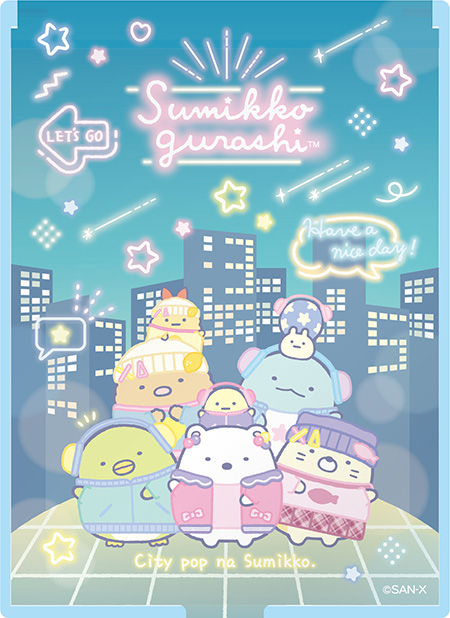 先着プレゼントの「ミラー」/シティポップなすみっコ POP-UP SHOP(東京都/千代田区)