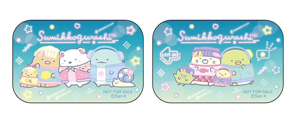 東京駅店先着プレゼント「缶バッジ(2個セット)」/シティポップなすみっコ POP-UP SHOP(東京都/千代田区)