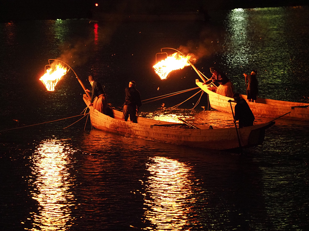 鵜飼（イメージ）/岐阜県の特産品「アユ」