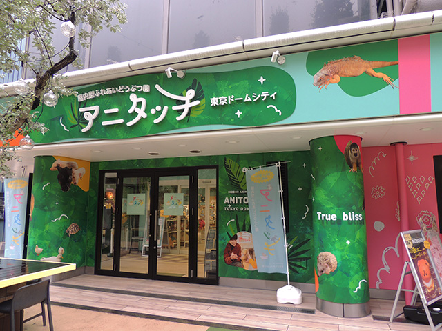 動物たちとのふれあいを楽しめる「アニタッチ」/東京ドームシティ（東京都/文京区）