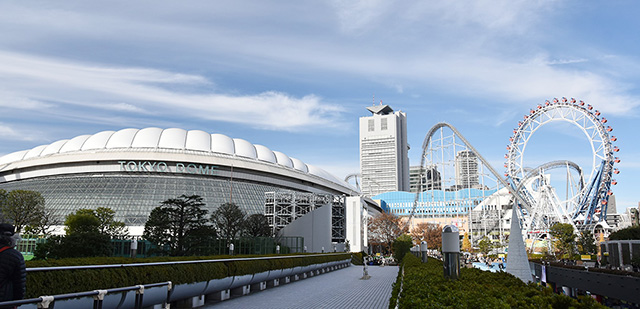 隣接のオフィシャルホテル「東京ドームホテル」/東京ドームシティ（東京都/文京区）