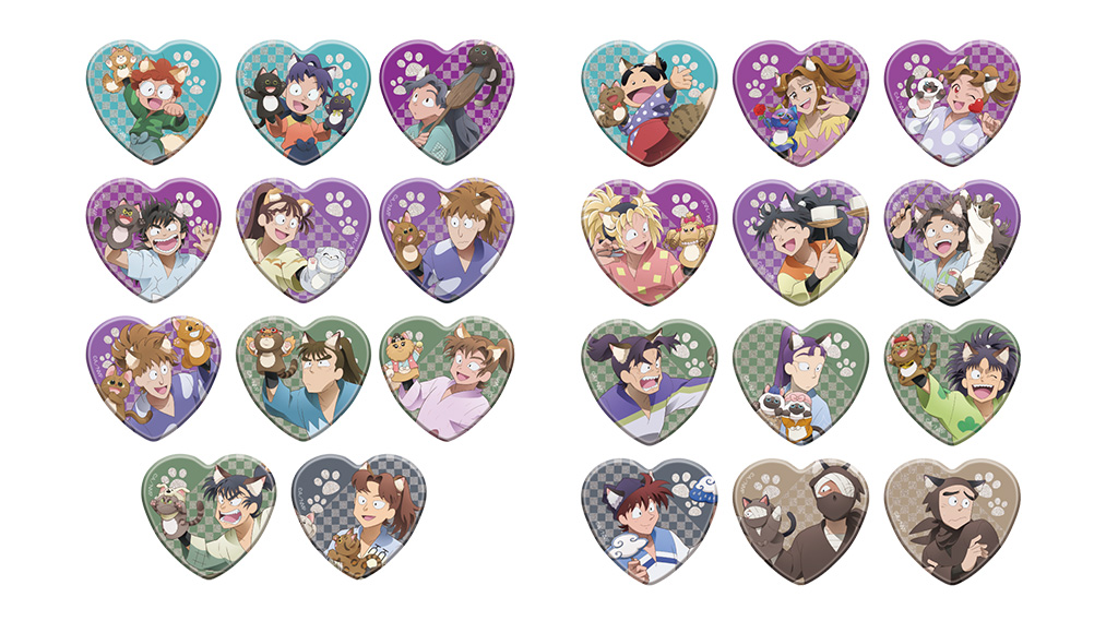 ハート缶バッジコレクション/劇場版 忍たま乱太郎 ドクタケ忍者隊最強の軍師 in ナンジャタウン 開幕!“忍”形劇の段(東京都/豊島区)