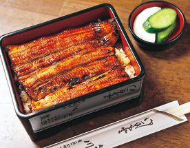 上うな重(お新香付)/川豊本店(千葉県・成田市)