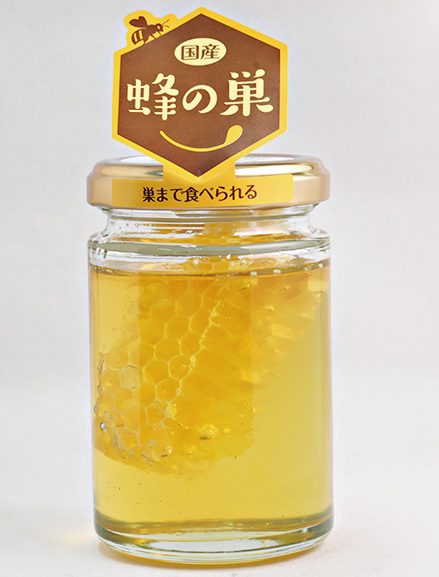 珍しい巣入りはちみつ 140g1/はちみつとミードのはちみつ工房(千葉県/君津市)