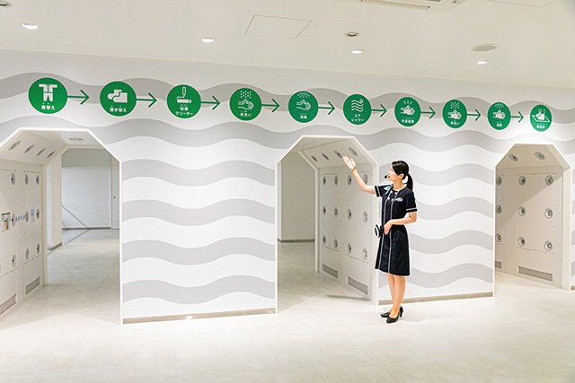 チリひとつない体になる「クリーンルーム」/グリコピア CHIBA(千葉県/野田市)