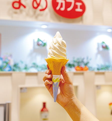 しょうゆソフトクリーム/キッコーマンもの知りしょうゆ館(千葉県/野田市)