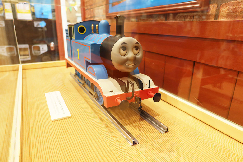 トーマスとパーシーの模型が展示/トーマスタウン新三郷(埼玉県/三郷市)