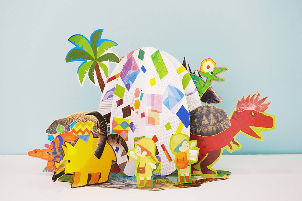 ワークショップ「恐竜工作ブック」/PIST6恐竜アドベンチャーin千葉公園（千葉県/千葉市）