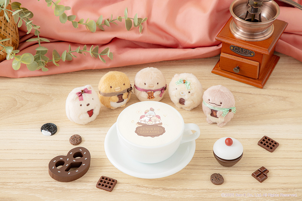 ほっとカフェラテ/すみっコぐらしカフェ～喫茶すみっコでチョコレートフェア～（東京都/豊島区）（愛知県/名古屋市）