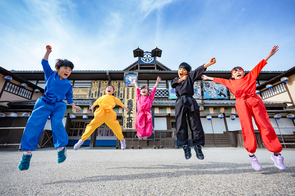 忍者の衣装レンタルで気軽に変身！/東映太秦映画村（京都府/京都市）