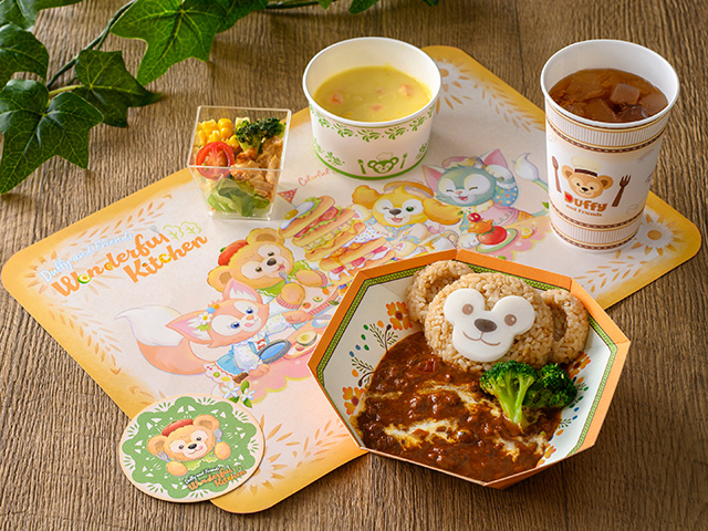 ダッフィーのスペシャルセット(ビーフ)/東京ディズニーシー(千葉県/浦安市)