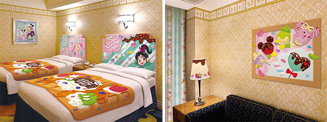 「ディズニー・パルパルーザ“ヴァネロペのスウィーツ・ポップ・ワールド”」 スペシャルルーム/ディズニーアンバサダーホテル(千葉県/浦安市)