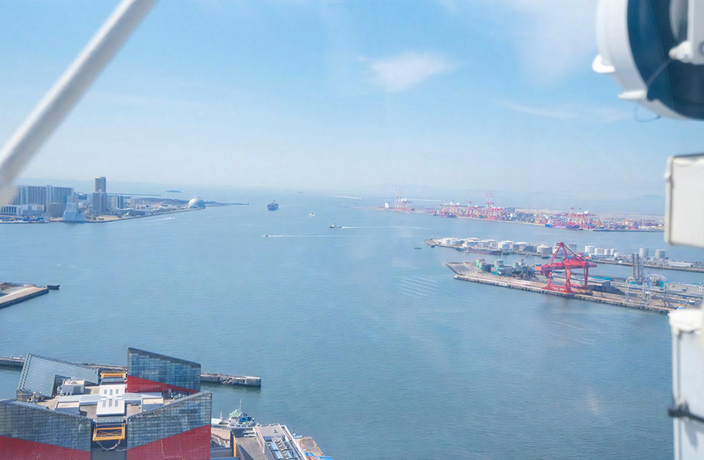 ゴンドラから見える景色/天保山マーケットプレース(大阪府/大阪市)