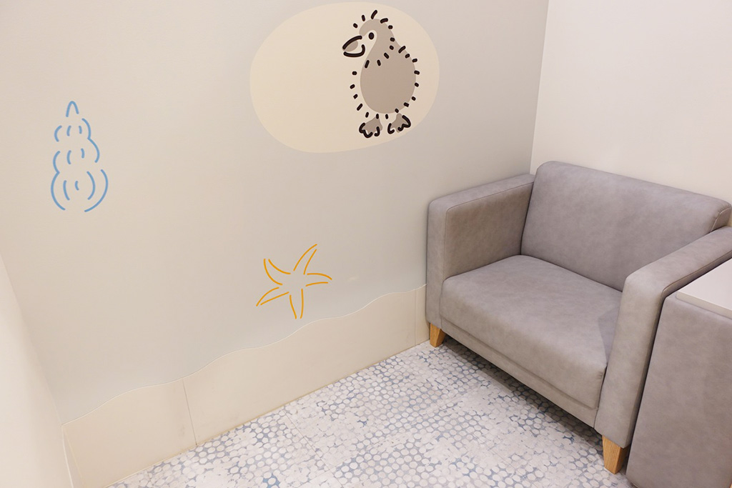 個室の授乳室(女性専用)/天保山マーケットプレース(大阪府/大阪市)