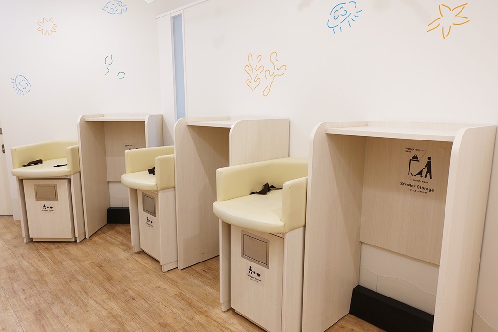 おむつ替えスペース/天保山マーケットプレース(大阪府/大阪市)