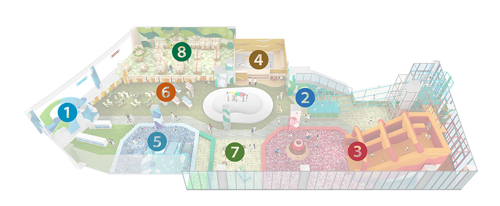 ちきゅうのにわ 白山店「MAP」/イオンモール白山(石川県/白山市)