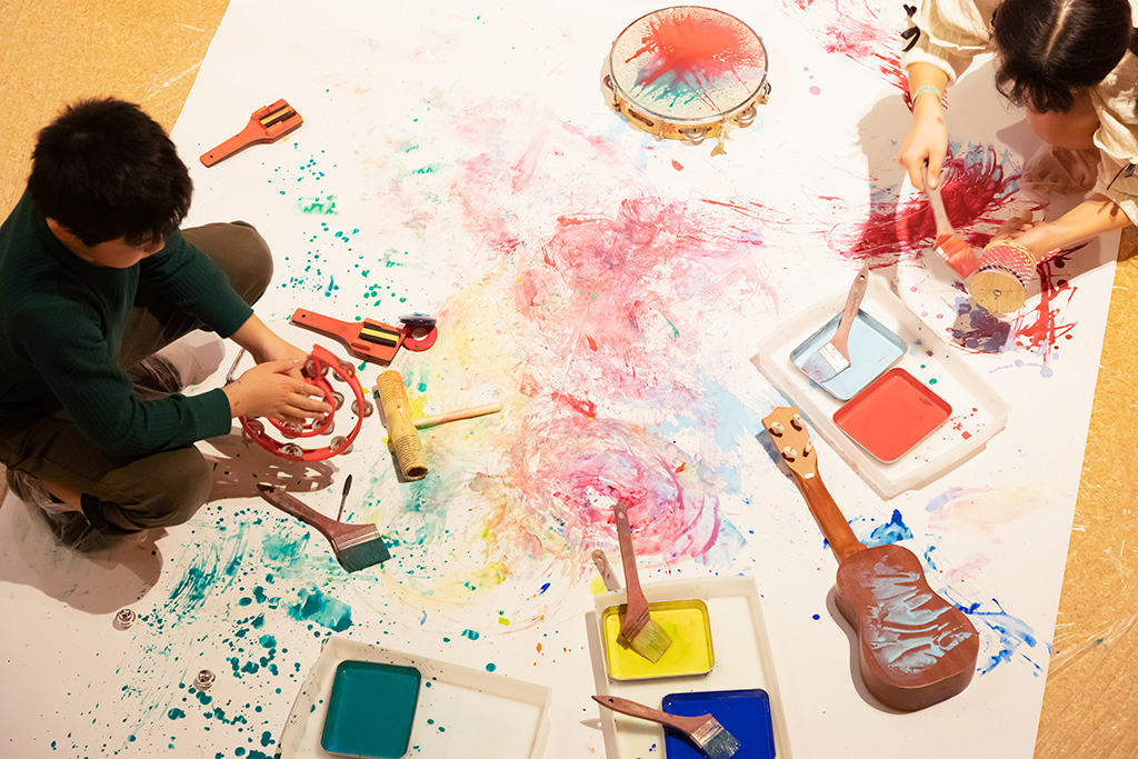 音のカタチを描く特別イベント「音筆」/日常の音を、もっと面白く！ Let's! PLAY! SOUND with Audio-Technica（東京都/立川市）