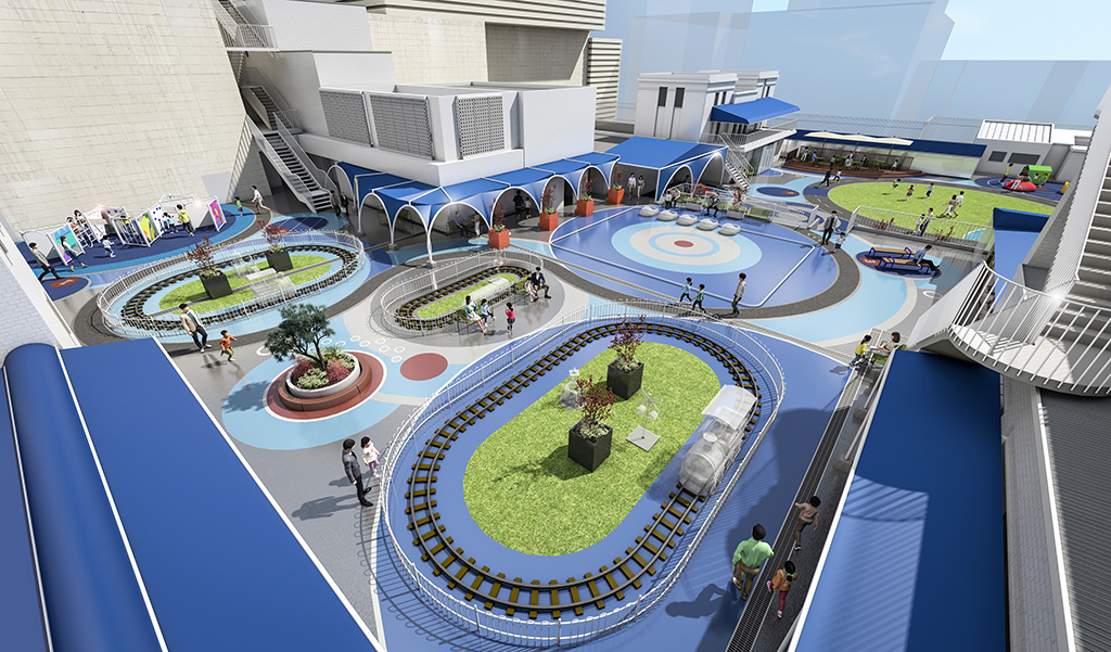 松坂屋名古屋店 屋上遊園イメージ(愛知県/名古屋市)