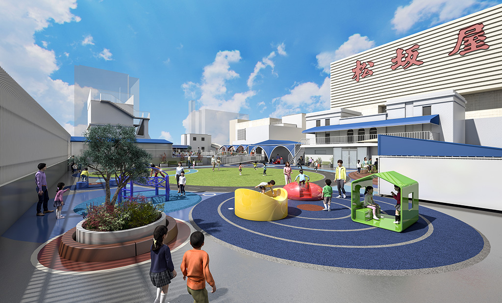 松坂屋名古屋店　屋上遊園イメージ（愛知県/名古屋市）