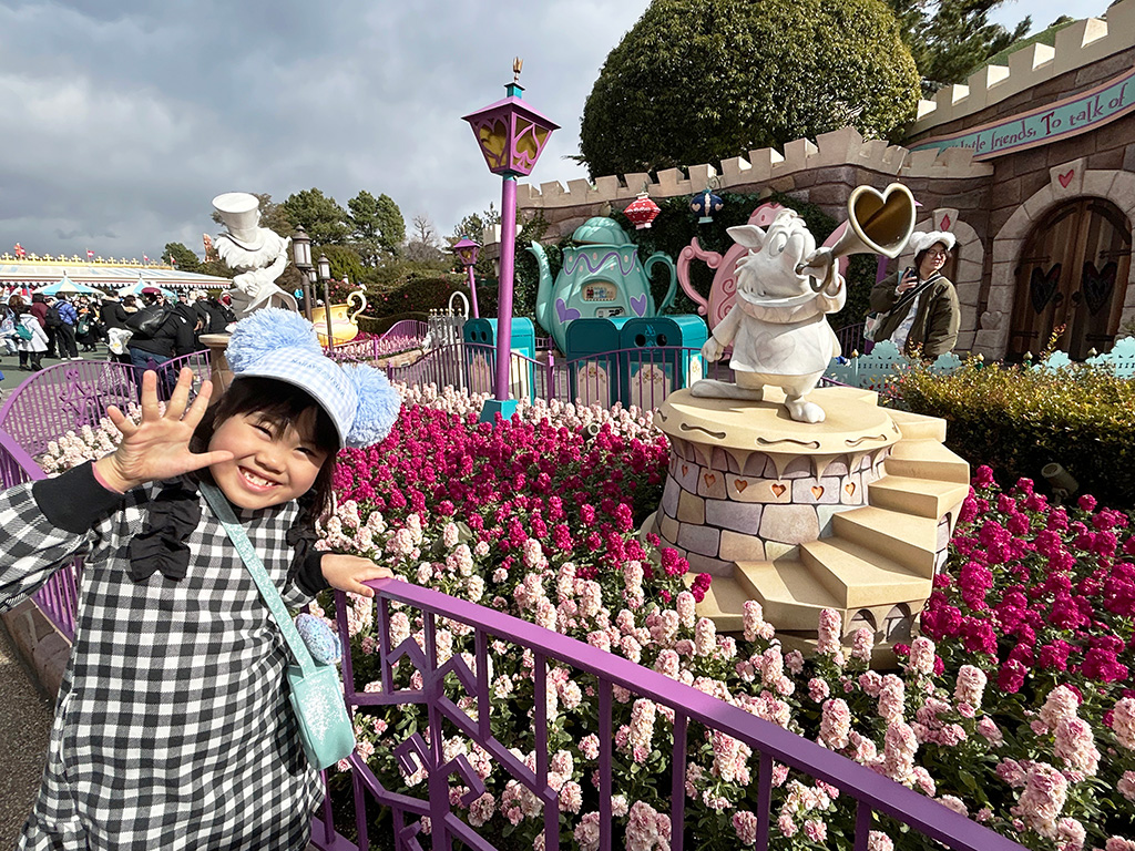パーク内の季節の花/東京ディズニーランド（千葉県/舞浜市）