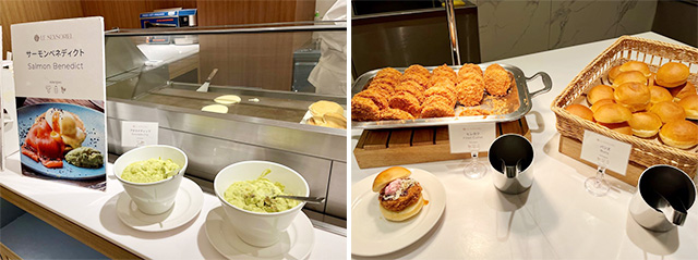 エッグベネディクトやヒレカツバーガー/グランドメルキュール八ヶ岳リゾート&スパ(山梨県/北杜市)