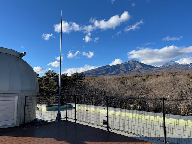 屋上にある「八ヶ岳SoRaデッキ&天体ドーム」/グランドメルキュール八ヶ岳リゾート&スパ(山梨県/北杜市)