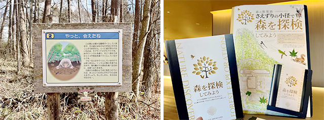 森の散策路「さえずりの小径」/グランドメルキュール八ヶ岳リゾート&スパ(山梨県/北杜市)