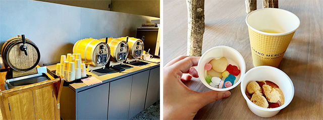 「楽遇(らぐ)」でのラウンジサービス/グランドメルキュール八ヶ岳リゾート&スパ(山梨県/北杜市)