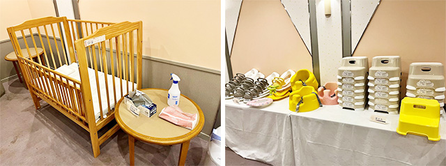 キッズ用の貸出備品/グランドメルキュール八ヶ岳リゾート&スパ(山梨県/北杜市)