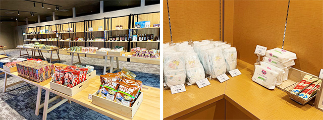 ラウンジ前のお土産ショップ/グランドメルキュール八ヶ岳リゾート&スパ(山梨県/北杜市)