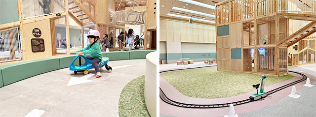 全天候型アクティビティ施設「杜の8」のミニサーキットやてトロ/グランドメルキュール八ヶ岳リゾート&スパ(山梨県/北杜市)