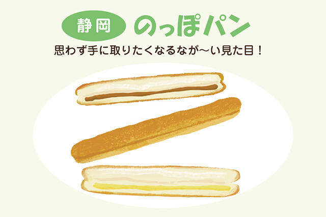 静岡:のっぽパン(イラスト)
