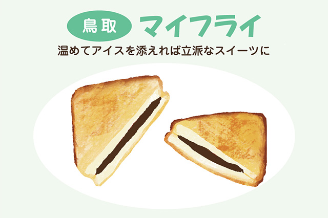 鳥取:マイフライ(イラスト)