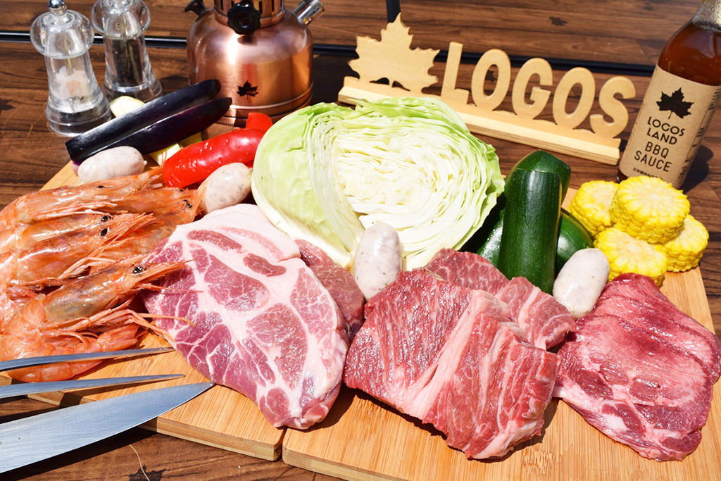 BBQの食材/LOGOS LAND(ロゴスランド)(京都府/城陽市)